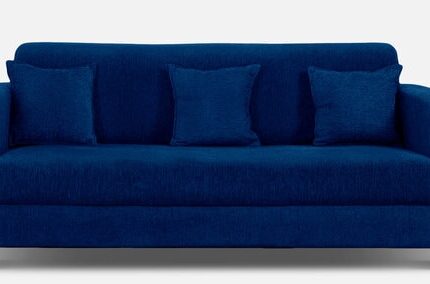 Nebula 3 Seater Sofa In Royal Blue Colour