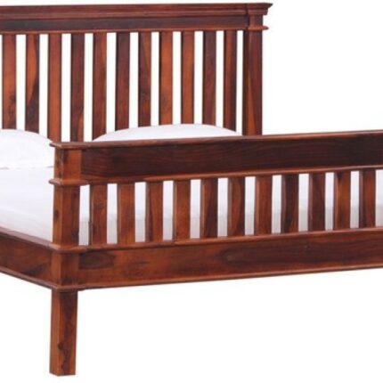 Ethnic Handicrafts Solid Wood Queen Bed